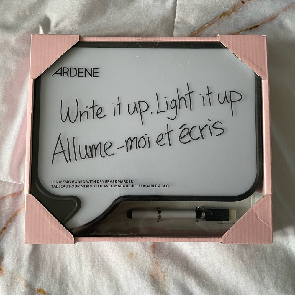 Light Up LED Memo Board ADD ON ITEM
